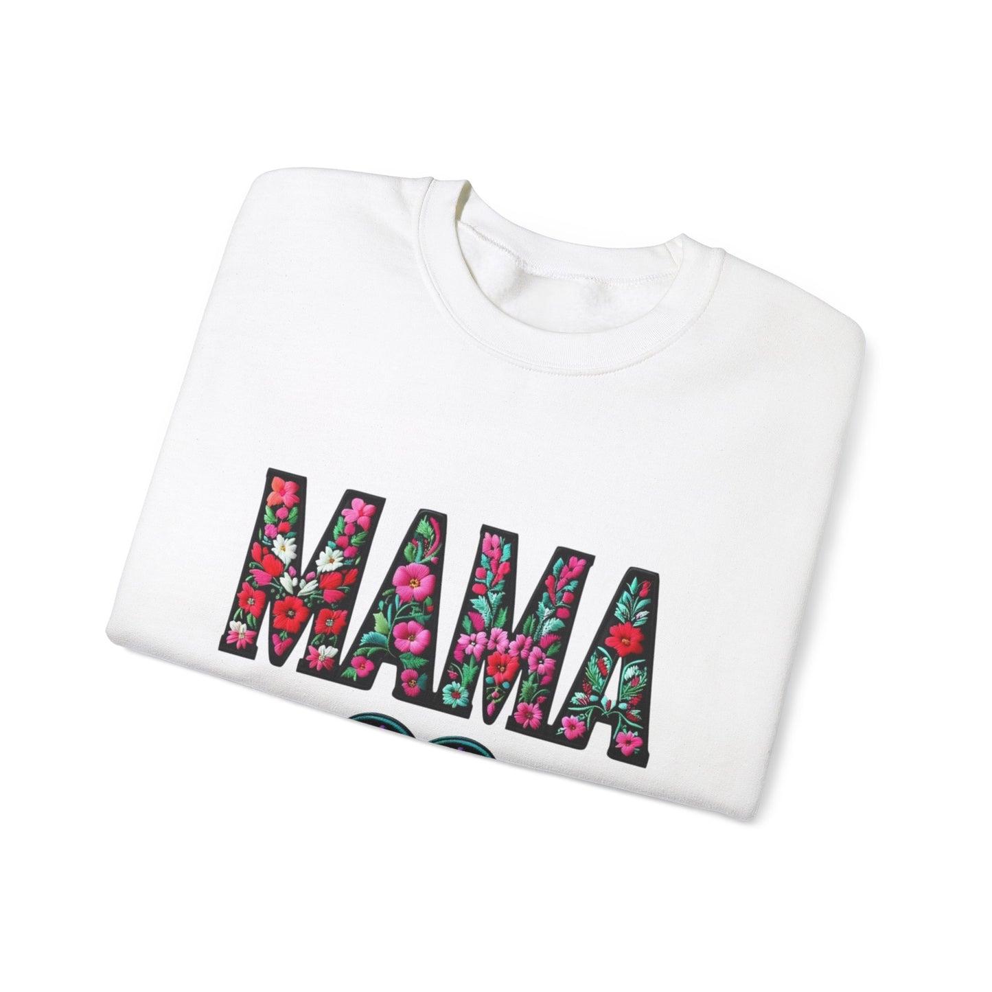 Floral MAMA Crewneck Sweatshirt - Perfect Gift for Moms!
