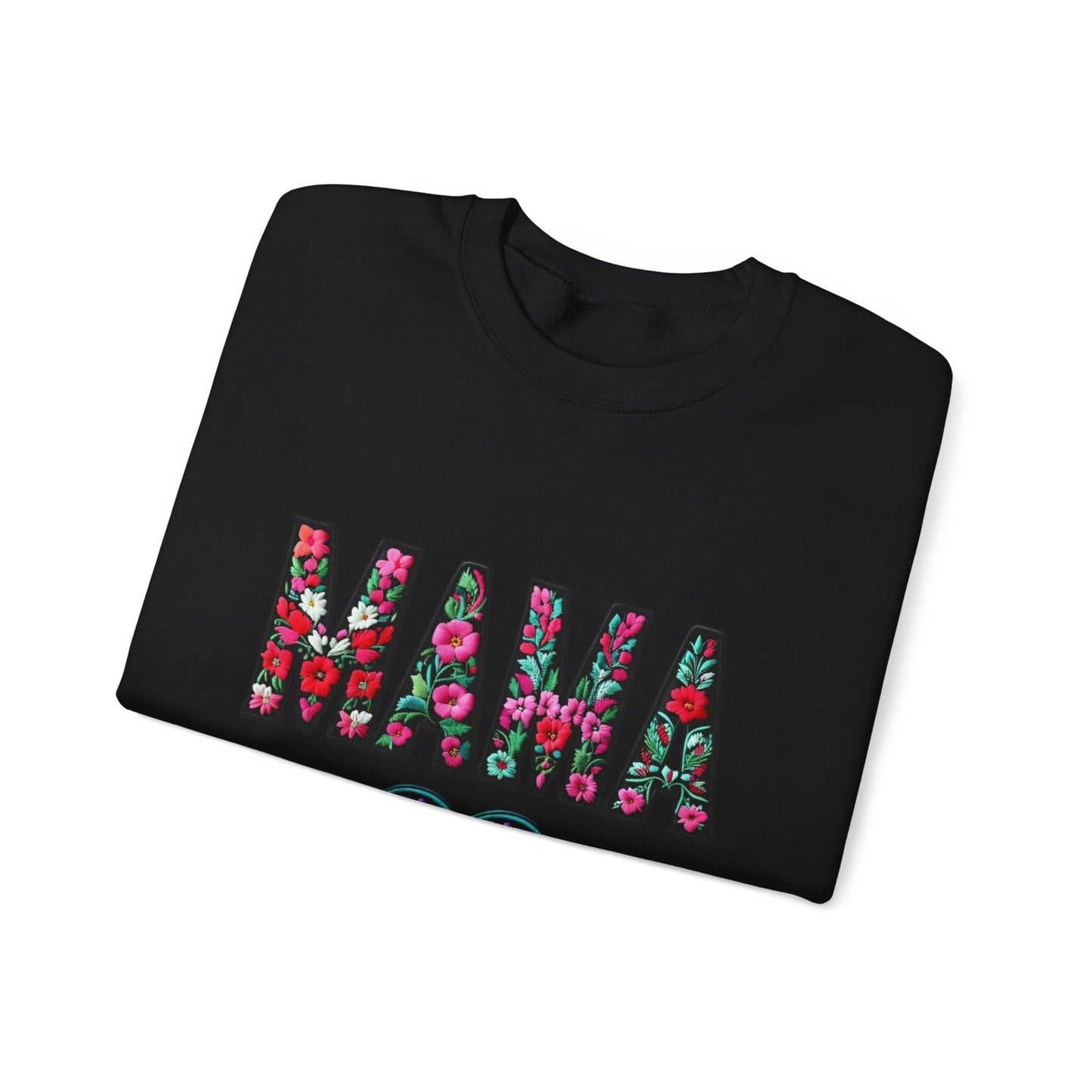 Floral MAMA Crewneck Sweatshirt - Perfect Gift for Moms!