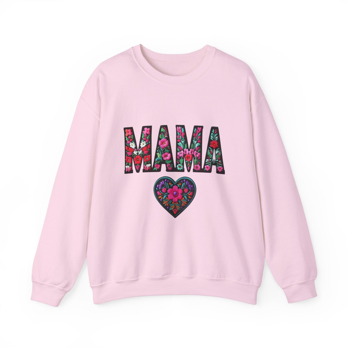 Floral MAMA Crewneck Sweatshirt - Perfect Gift for Moms!