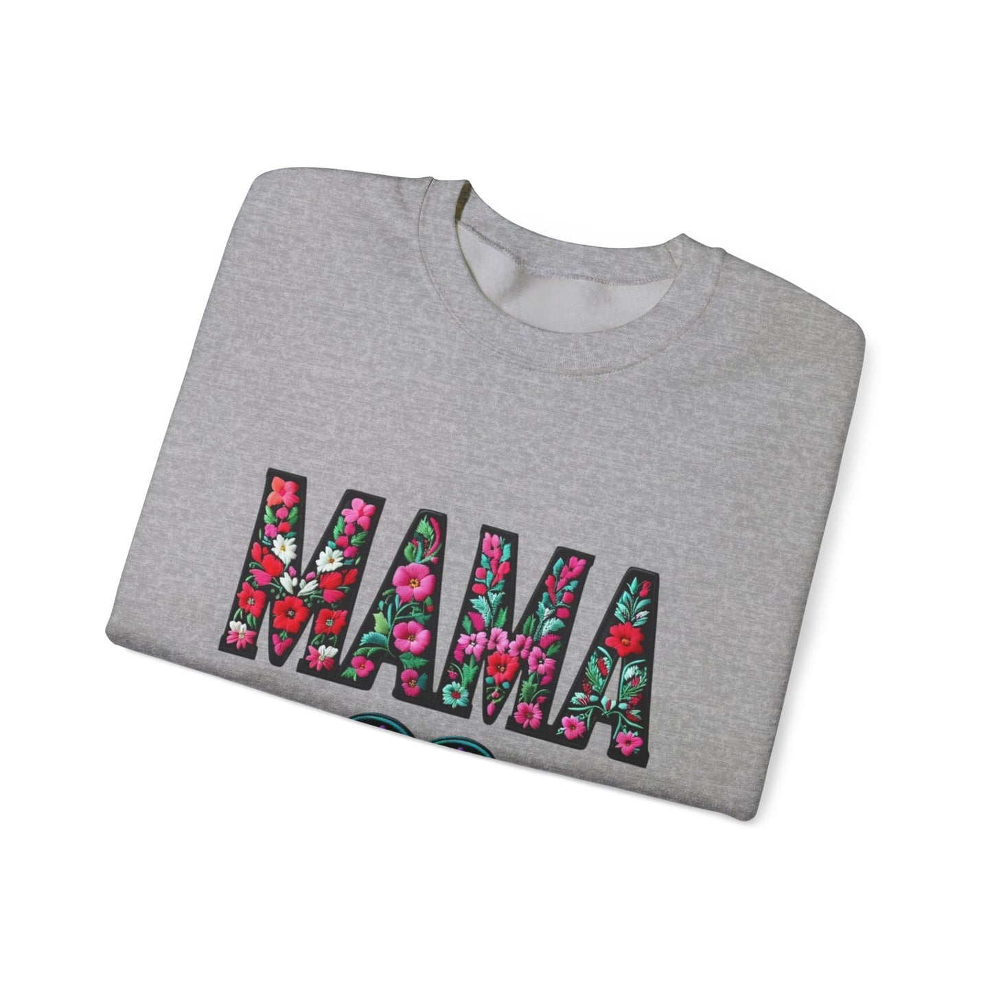 Floral MAMA Crewneck Sweatshirt - Perfect Gift for Moms!
